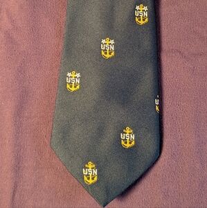 Navy Blue USN Chief Petty Officer Tie